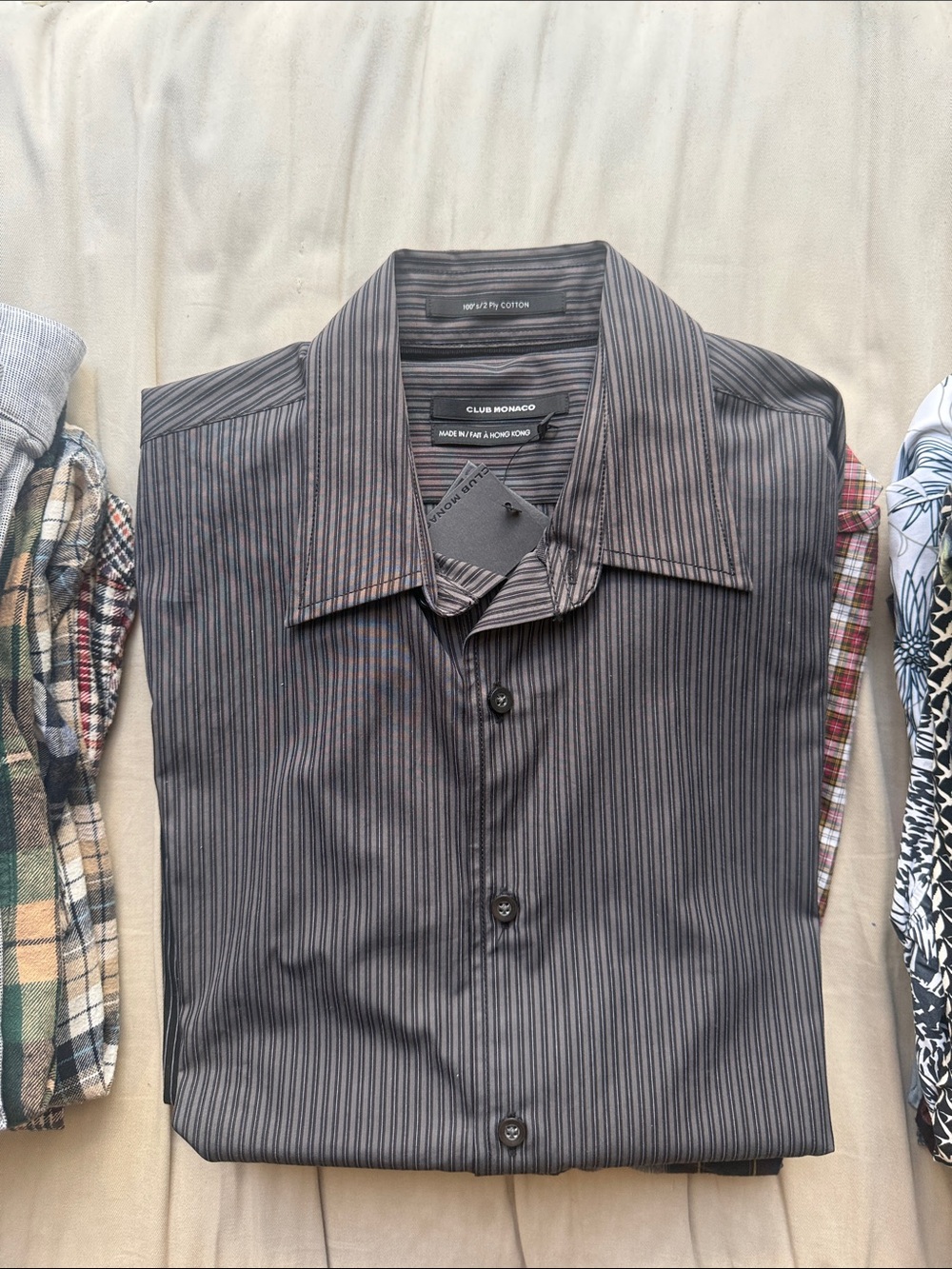 Striped Shirt - Small CLUB MONACO